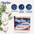 Маленькое фото товара - Ватные палочки Day Spa в стакане , розовые 200шт. Вариант №6