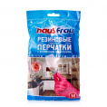 Маленькое фото товара - Перчатки Haus Frau с хлопковым напылением M 1 пара. Вариант №1