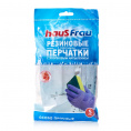 Маленькое фото товара - Перчатки Haus Frau с хлопковым напылением особо прочные S 1 пара. Вариант №1