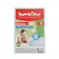 Маленькое фото товара - Детские пеленки Bambolina с суперабсорбентом 40*60см 10шт. Вариант №1