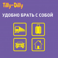 Маленькое фото товара - Детские влажные салфетки Tilly-Dilly" алоэ" 72шт. Вариант №11
