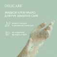Маленькое фото товара - Жидкое крем - мыло для рук Delicare Sensitive Care" активное увлажнение" 500мл. Вариант №6