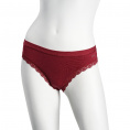 Маленькое фото товара - Женские трусы Atto Bikini 92010 бордо/белые S 1 шт.. Вариант №3