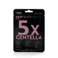 Маленькое фото товара - Маска для лица WEIS Black mask" 5X centella" с центеллой азиатской и салициловой кислотой 25г. Вариант №1