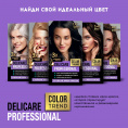 Маленькое фото товара - Стойкая крем - краска для волос Delicare Professional Color Trend 1.0 Глубокий черный. Вариант №10