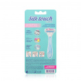 Маленькое фото товара - Женский станок для бритья Carelax Silk Touch Sensitive + 1 кассета 3 лезвия. Вариант №4