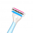 Маленькое фото товара - Женский станок для бритья Carelax Silk Touch Sensitive + 1 кассета 3 лезвия. Вариант №5