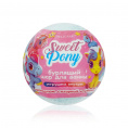 Маленькое фото товара - Бурлящий шар для ванны с игрушкой внутри Delicare Sweet Pony с ароматом сахарной клубники 3+ 130г. Вариант №1