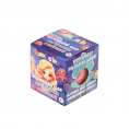 Маленькое фото товара - Бурлящий шар для купания с игрушкой Bambolina Розовый 3+ 130г. Вариант №2