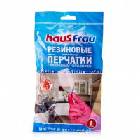 Фото товара - Перчатки Haus Frau с хлопковым напылением L 1 пара