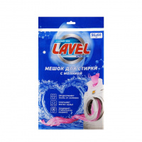 Фото товара - Мешок для стирки одежды Lavel с молнией 50*60см