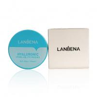 Фото товара - Гидрогелевые патчи для области вокруг глаз Lanbena Hyaluronic Hydra-Gel Eye Patches с гиалуроном 60шт
