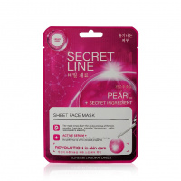 Фото товара - Маска для лица WEIS Secret Line с жемчугом и олигопептидами 23г