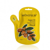 Фото товара - Питательная маска - перчатки для рук Mond'Sub Hand Cream Mask с маслом арганы 36мл