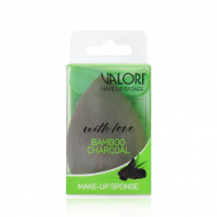 Фото товара - Косметический спонж для макияжа Valori Make Up Sponge Bamboo Charcoal с бамбуковым углем