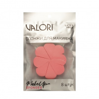 Фото товара - Косметические спонжи для макияжа Valori Make Up Sponge 8шт