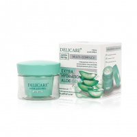 Фото товара - Увлажняющий гиалуроновый гель для лица Delicare Extra Hydration Aloe-gel 50мл