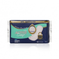 Фото товара - Женские прокладки Day Spa Active Days Dry Normal 20шт