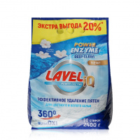 Фото товара - Универсальный стиральный порошок LAVELiq Power Enzyme 2,4кг