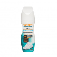 Фото товара - Vister Express Clean для обуви для глад кожи крас. для белой обуви и подошвы,белый 75МЛ