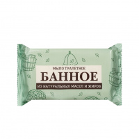 Фото товара - Мыло туалетное Банное 180г