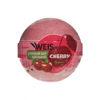 Фото товара - WEIS Бурлящий шар для ванны cherry 160 г