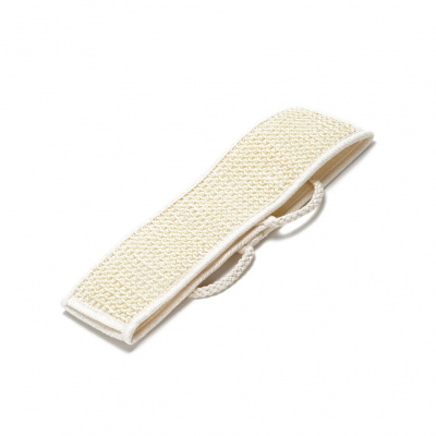 Большое фото товара - Мочалка лента Aqua Joy Wellness line для душа и ванны 62*10cм сизаль,полиэст.поролон 1 шт, 3036149. Вариант №3
