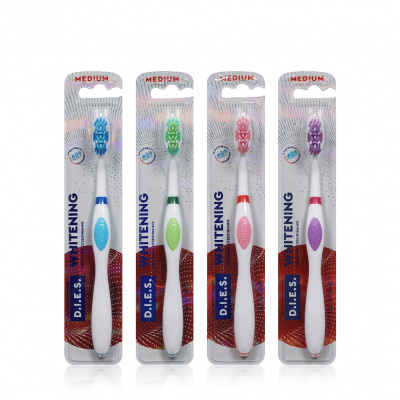 Большое фото товара - Зубная щетка D.I.E.S. WHITENING средней жесткости, 3065034. Вариант №2