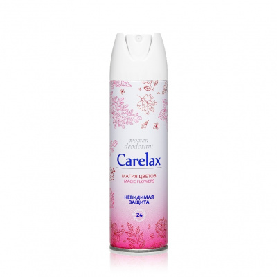 Большое фото товара - Дезодорант Carelax женский" Magic Flowers" 150мл, 3065042. Вариант №1