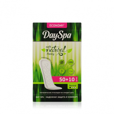Большое фото товара - Прокладки Day Spa ежедневные гигиенические classic soft 50шт + 10шт, 3068496. Вариант №1