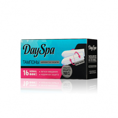 Большое фото товара - Тампоны Day Spa Normal 16шт, 3070245. Вариант №3