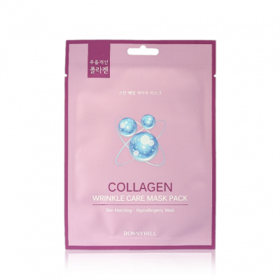 Большое фото товара - Маска для лица Bonny Hill" collagen" Антивозрастная 23г, 3110549. Вариант №1