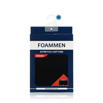 Большое фото товара - Мужские трусы - боксеры Foammen Fo5085-1 черные M 1 шт, 3112756. Вариант №1