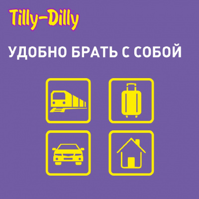 Большое фото товара - Детские влажные салфетки Tilly-Dilly" череда и календула" 72шт, 3116719. Вариант №11