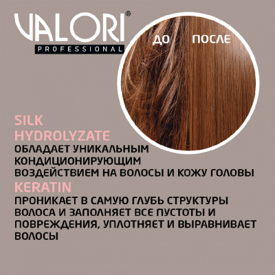 Большое фото товара - Шампунь для длинных волос Valori Professional" Deluxe & Long" 250мл, 3119910. Вариант №6