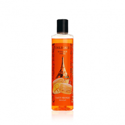 Большое фото товара - Гель для душа Delicare Bonjour Paris" Tasty Mango" 300мл, 3120945. Вариант №1