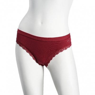 Большое фото товара - Женские трусы Atto Bikini 92010 бордо/белые S 1 шт., 3125275. Вариант №3