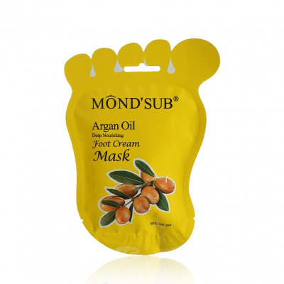 Большое фото товара - Питательная маска - носочки для ног Mond'Sub Foot Cream Mask с маслом арганы 36мл, 3129230. Вариант №1