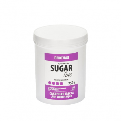 Большое фото товара - Плотная сахарная паста для депиляции Carelax Sugar Line 750г, 3130242. Вариант №10