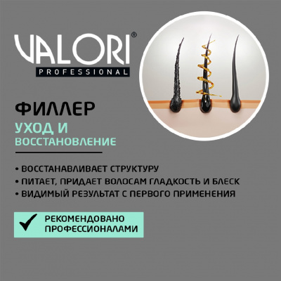 Большое фото товара - Филлер для волос Valori Professional" Express Hair Care" 4*15мл, 3133148. Вариант №7