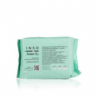 Большое фото товара - Ежедневные прокладки INSO Anion O2 60шт, 3135975. Вариант №3