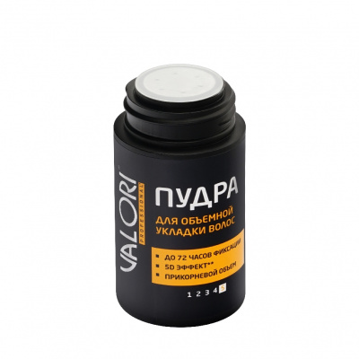 Большое фото товара - Пудра для объёмной укладки волос Valori Professional 10г, 3137007. Вариант №4
