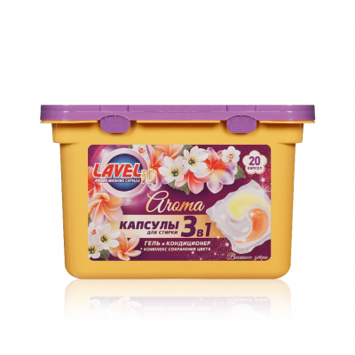 Большое фото товара - LAVELiq Aroma капсулы Весеннее утро 20 шт., 3138787. Вариант №1
