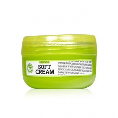 Большое фото товара - Крем для лица и рук Delicare Soft Cream" питание" с маслом оливы 30мл, 3139825. Вариант №3