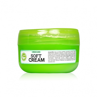 Большое фото товара - Крем для лица и рук Delicare Soft Cream" увлажнение" с экстрактом алоэ вера 30мл, 3139828. Вариант №3