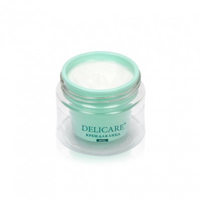 Большое фото товара - Ночной крем для лица Delicare Peptide Complex + Aloe с алоэ вера и пептидами 56+ 50мл, 3140651. Вариант №5