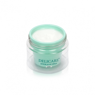 Большое фото товара - Дневной крем для лица Delicare Collagen Complex + Aloe с алоэ вера и коллагеном 65+ 50мл, 3140652. Вариант №5