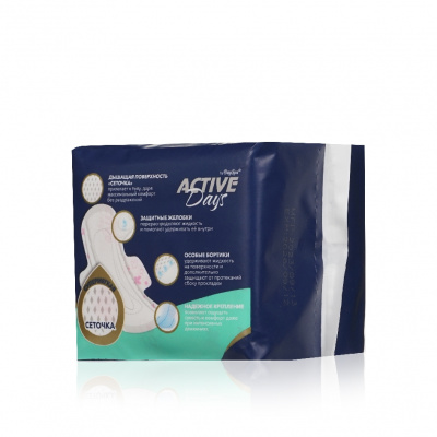 Большое фото товара - Женские прокладки Day Spa Active Days Normal Dry 10шт, 3140902. Вариант №4
