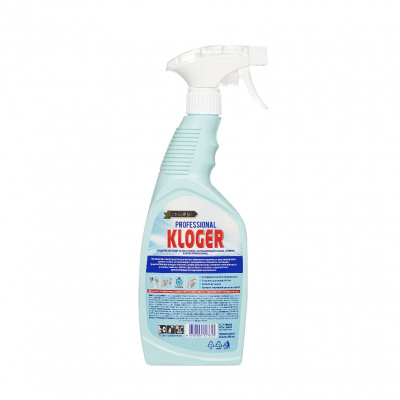 Большое фото товара - Чистящее средство для ванных комнат Kloger Professional 600мл, 3141509. Вариант №2