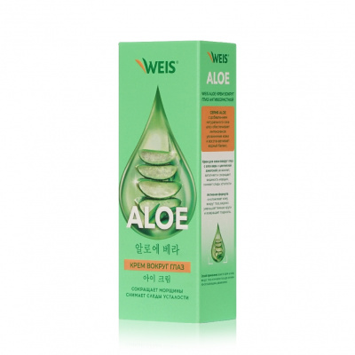 Большое фото товара - Крем для кожи вокруг глаз WEIS Aloe 20мл, 3142168. Вариант №3